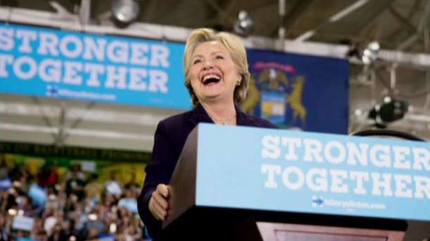 Clinton team brainstormed jokes for her on email scandal