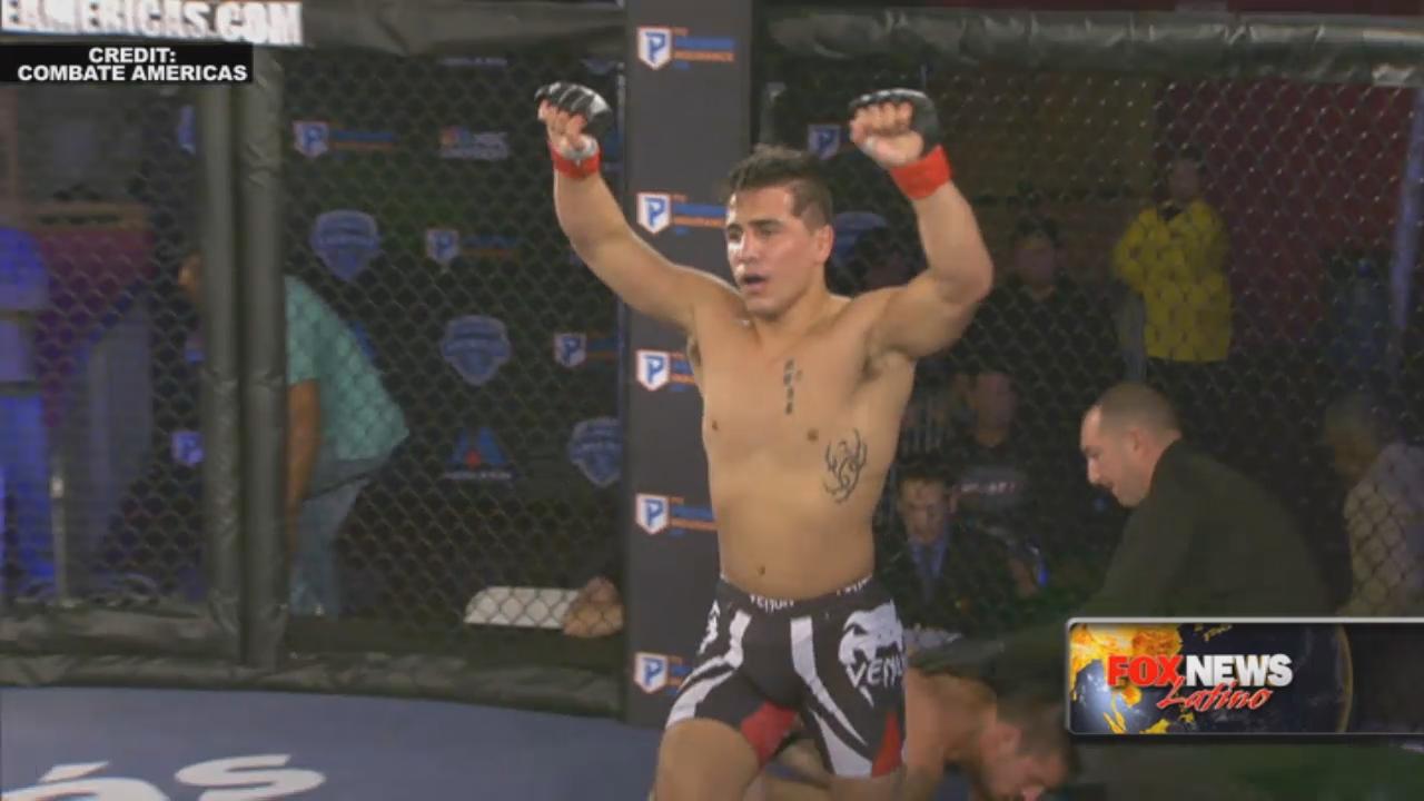 MMA fighter Gustavo Lopez talks Combate Americas