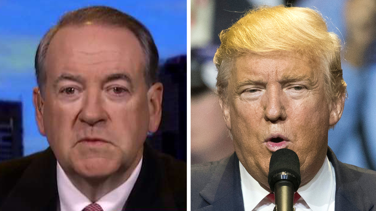 Huckabee to Trump: Leave the press attacks to the surrogates