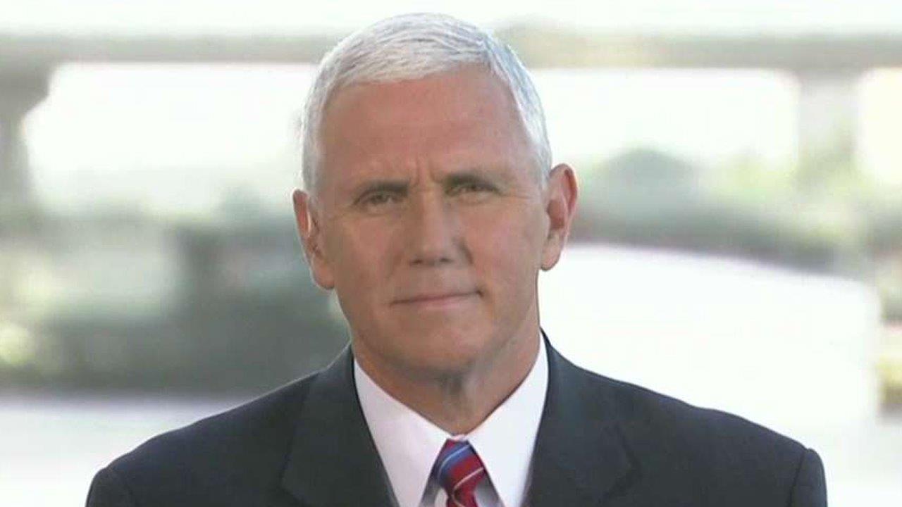 Mike Pence responds to allegations against Donald Trump