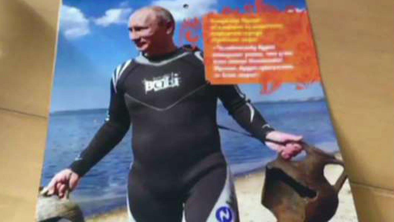 Inside Vladimir Putin's 2017 calendar