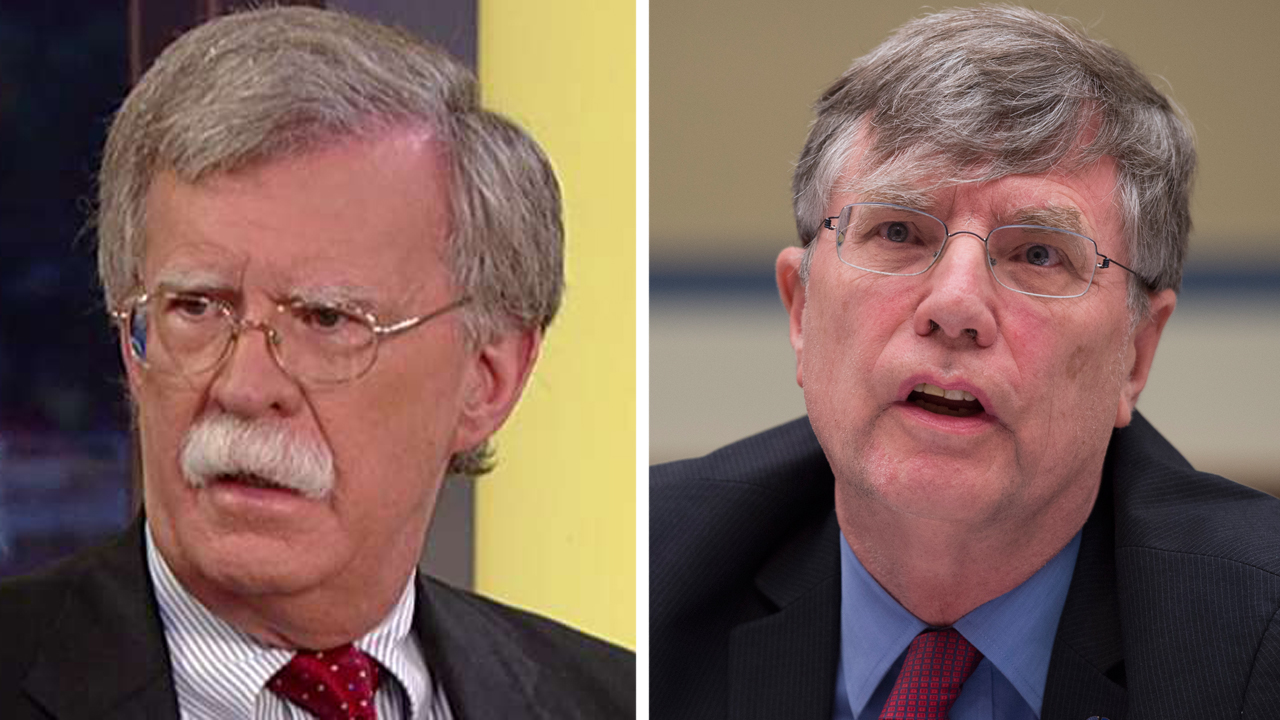 Amb. John Bolton reacts to quid pro quo controversy