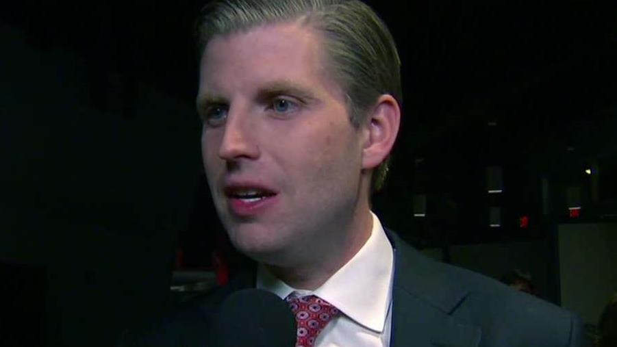 Eric Trump: Look at what my father has accomplished