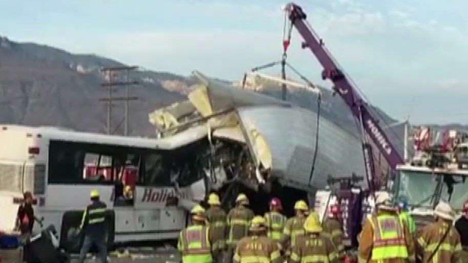 Report: Multiple fatalities in California tour bus crash