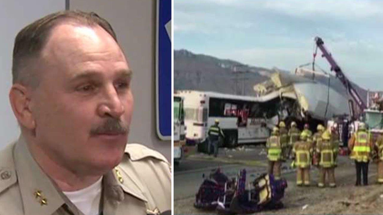 Highway patrol: 13 people killed in bus crash 