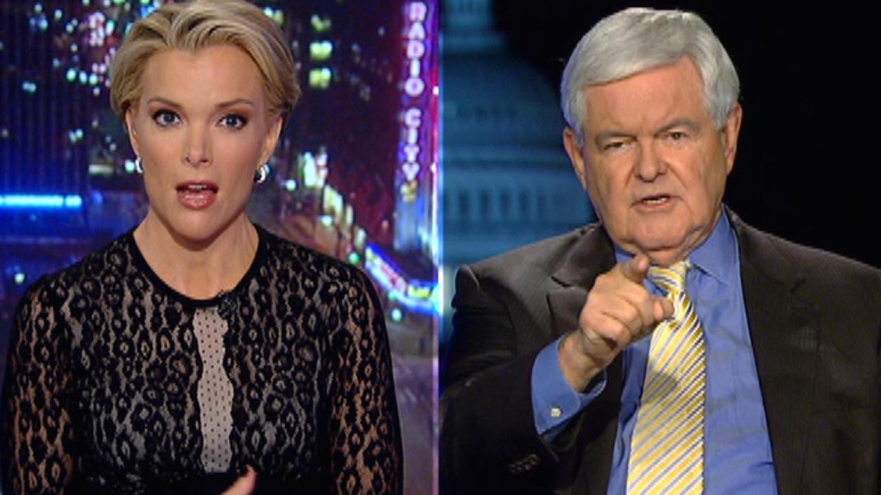 Gingrich, Kelly duke it out over alleged media bias