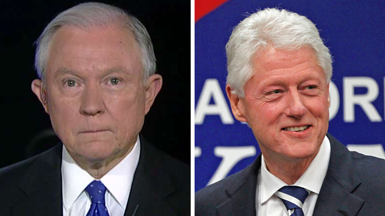Sen. Sessions reacts to leaked emails about Bill Clinton