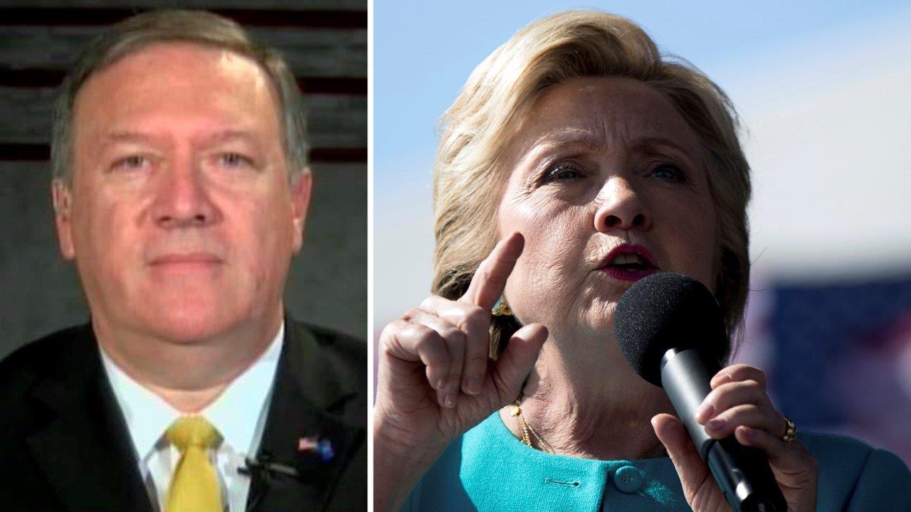 Pompeo calls to 'unpack the untruth' Clinton told Americans