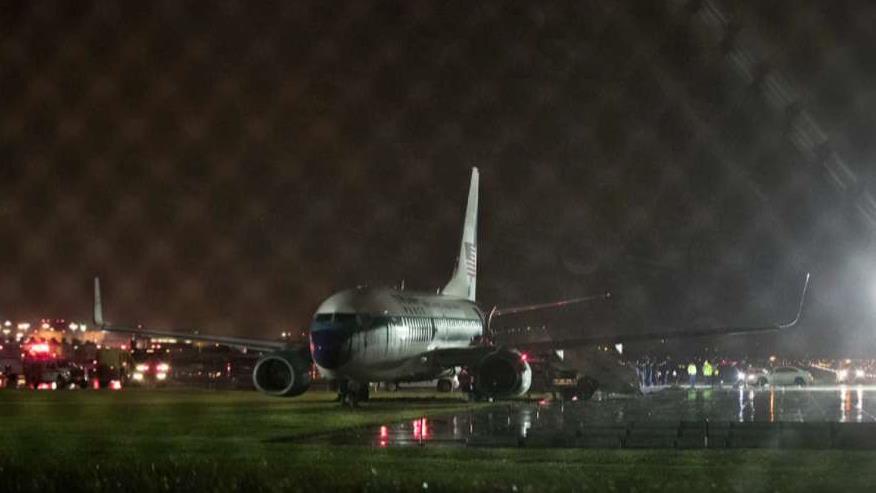 Pence's plane to be inspected after runway incident 