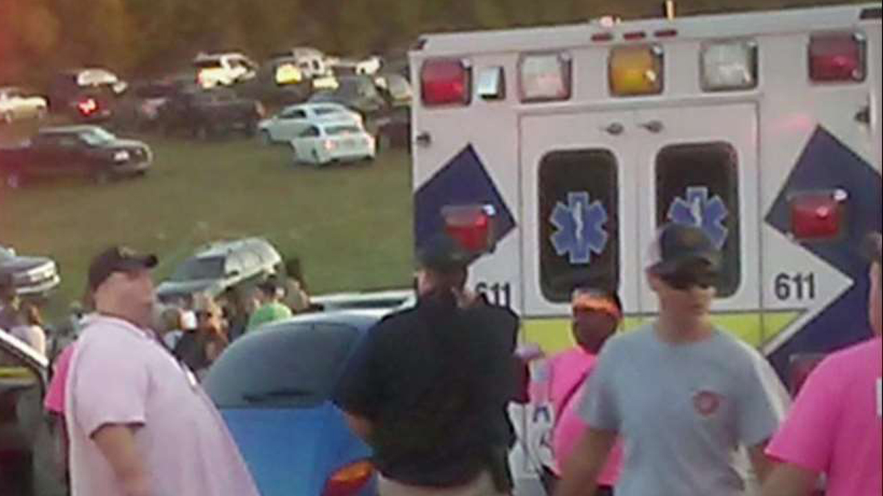 Over a dozen injured in parking lot accident at NASCAR event