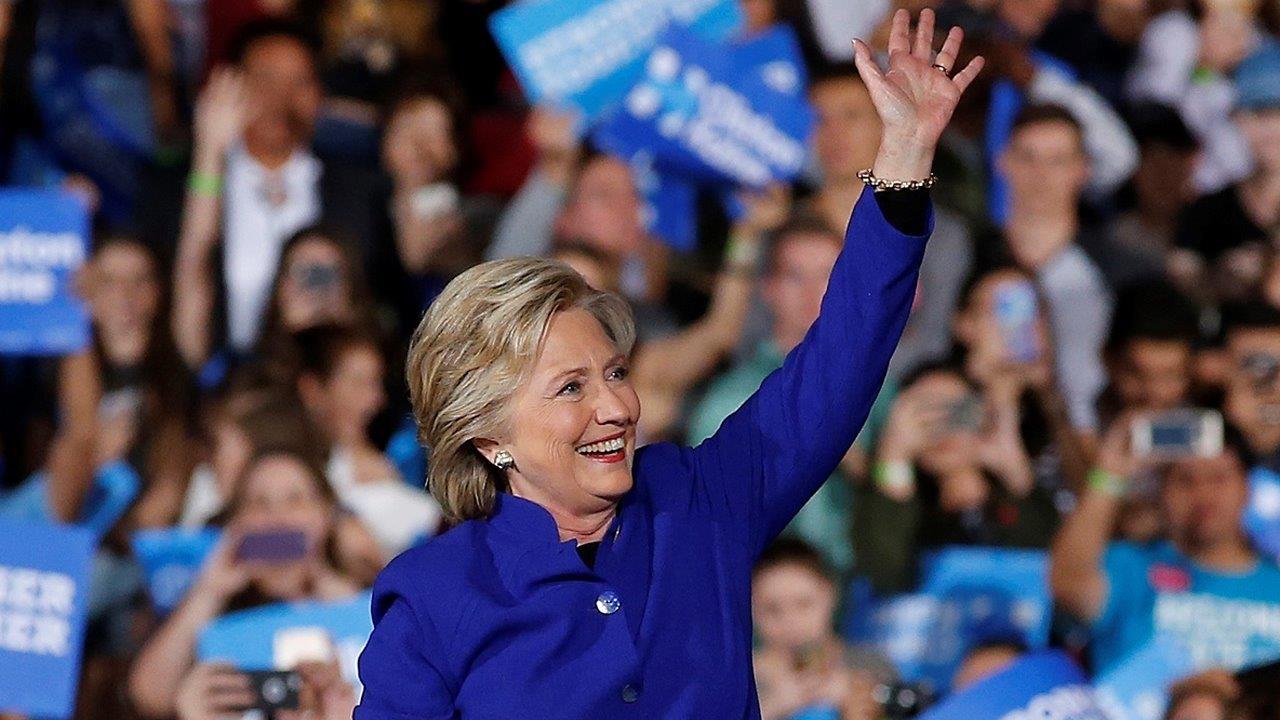 Hillary Clinton stumps in North Carolina 5 days out