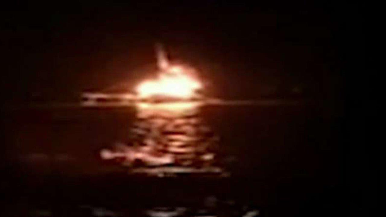 Coast Guard rescues fishermen, dog from boat explosion