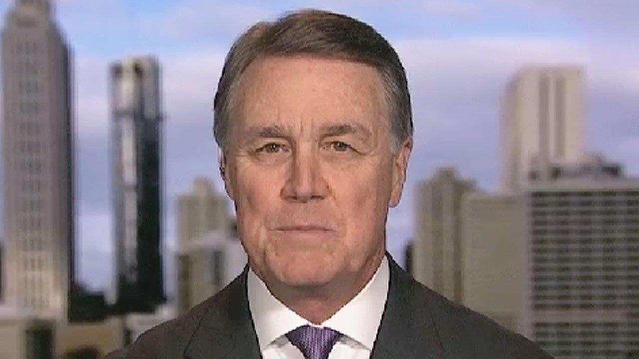 Sen. Perdue troubled by pattern of Clinton corruption