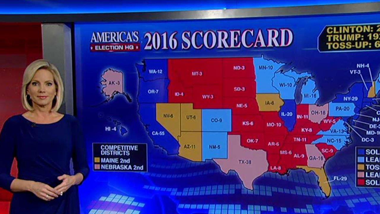 New Fox Electoral Scorecard: Key states now tilting Trump