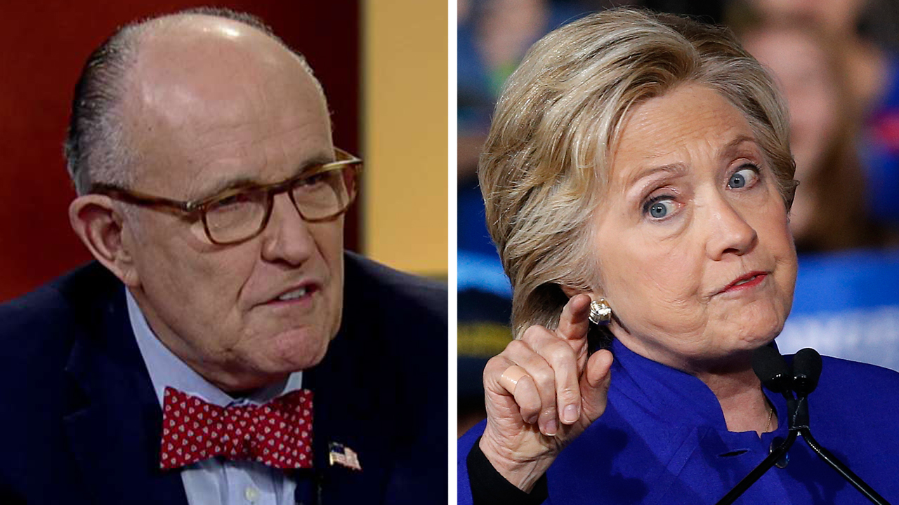 Giuliani: The FBI are not the Clintons' lackeys like the DOJ