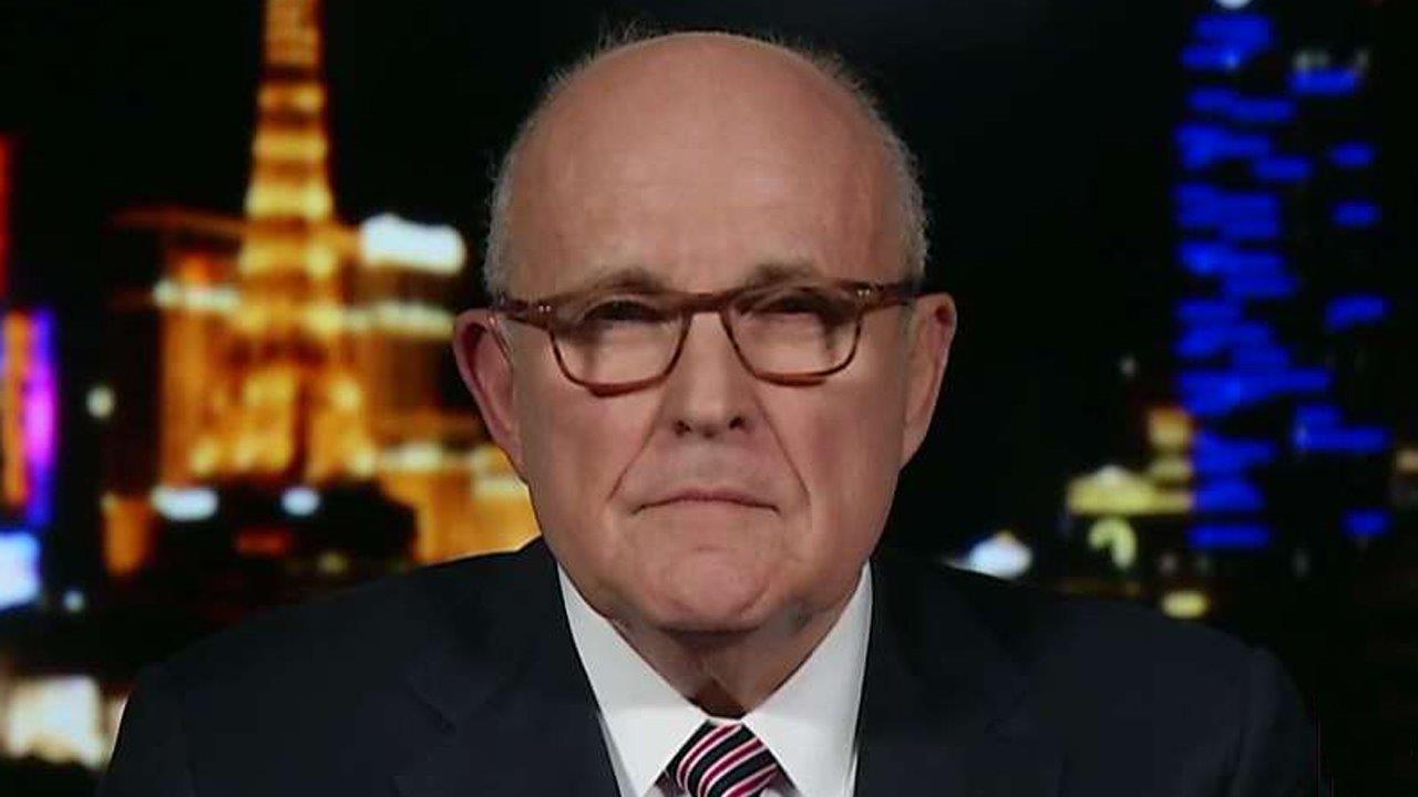 Giuliani blasts the Clintons: Once a crook, always a crook