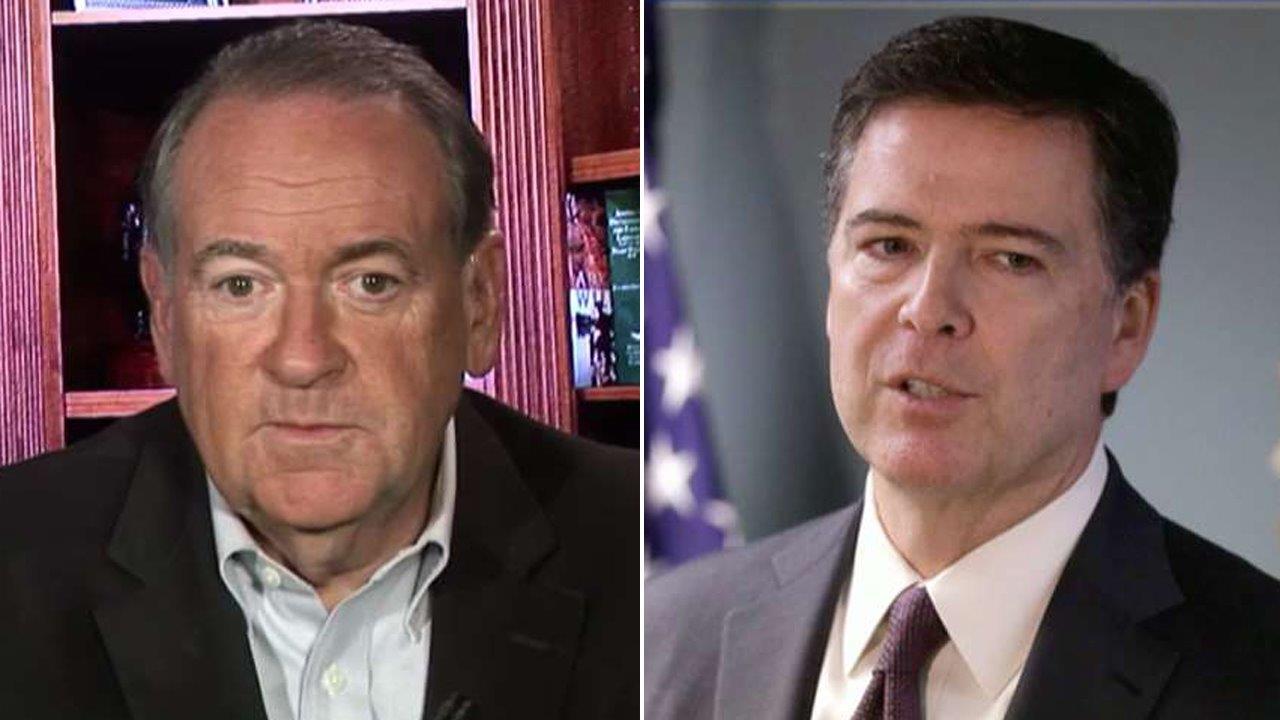 Huckabee: Comey's credibility has become a 'pile of dirt'