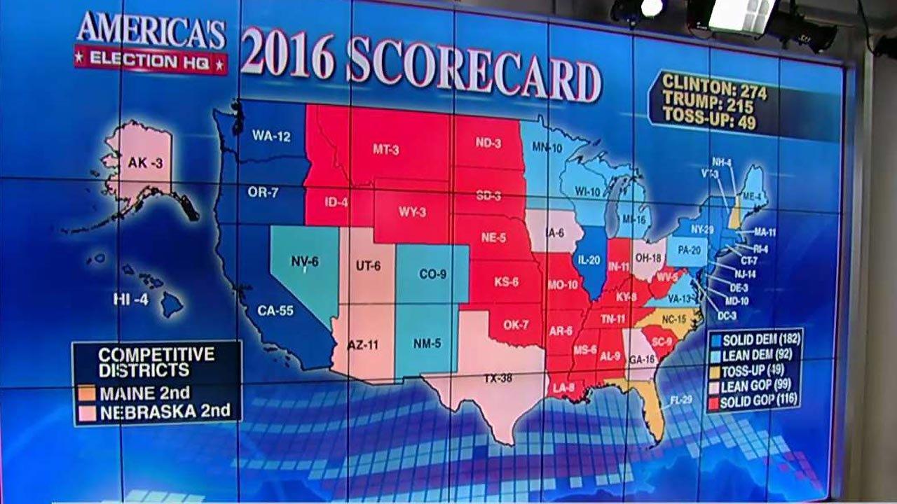 Analysis: Trump must flip 'blue state' to reach 270