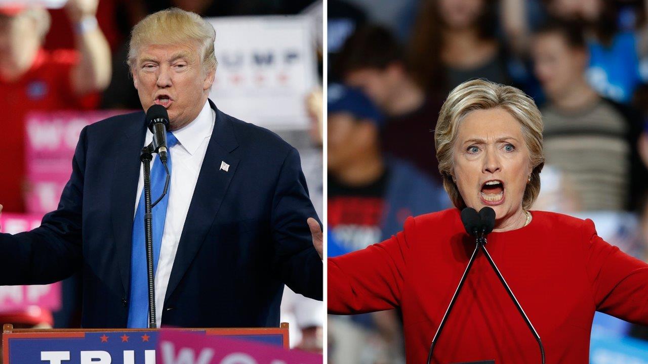 Clinton has poll edge, Fox News map shifts in Trump's favor