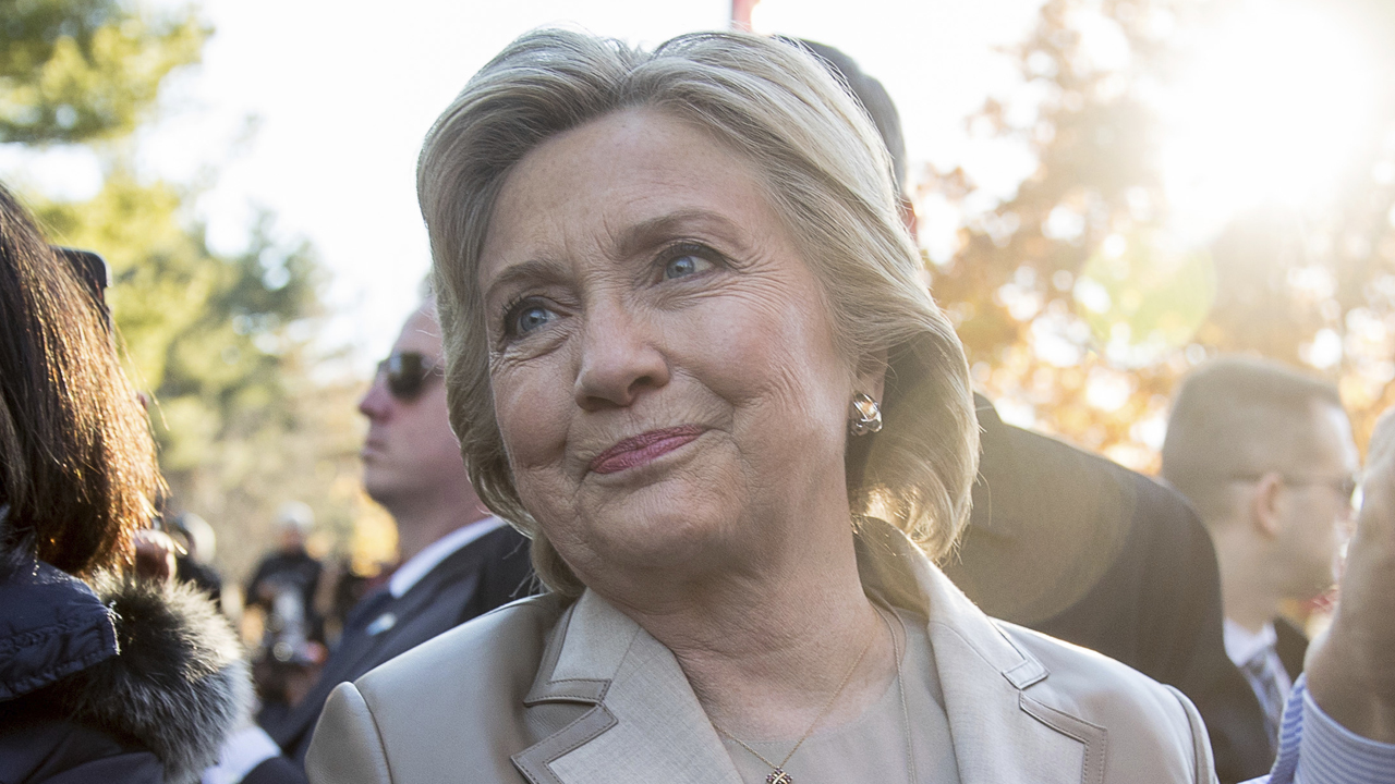 Clinton working on two speeches depending on outcome