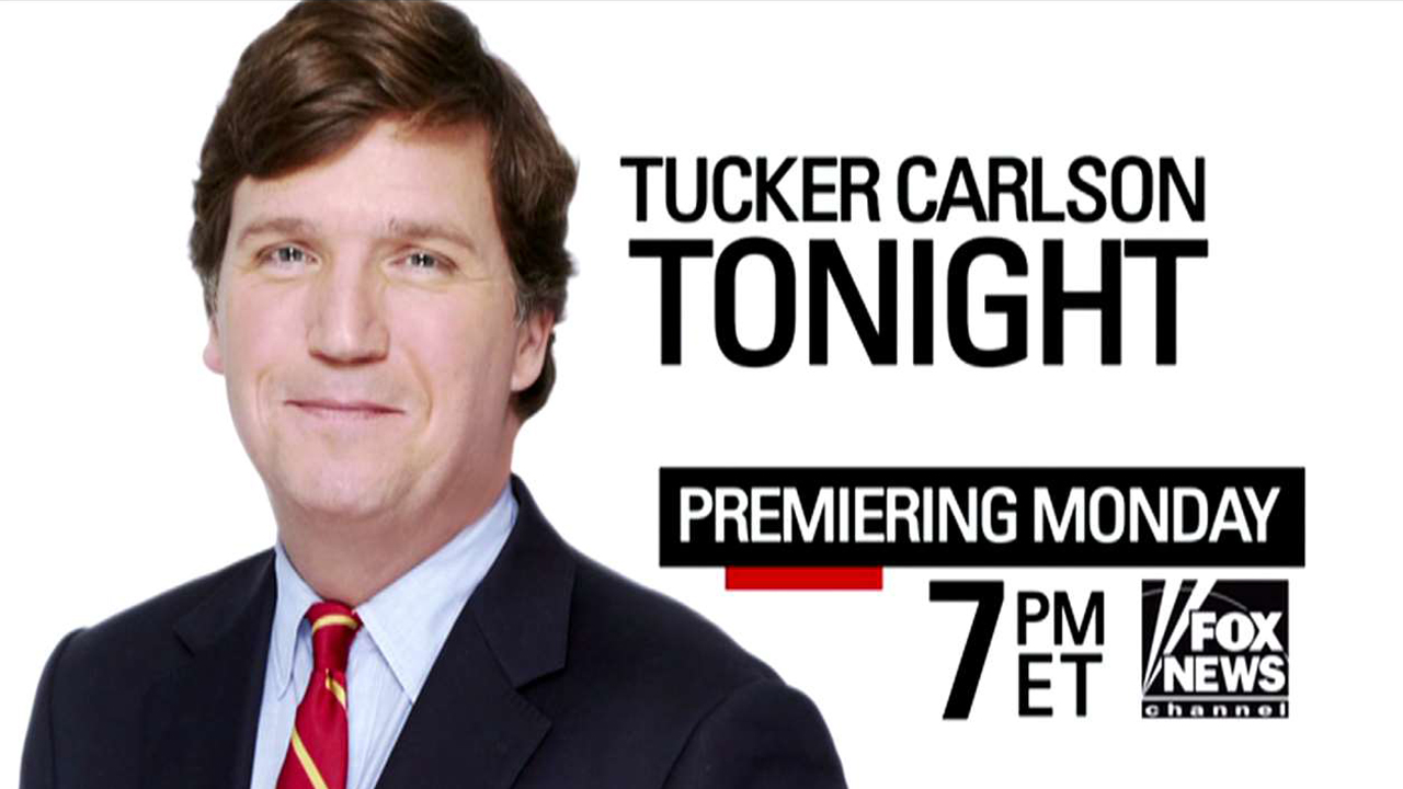 'Tucker Carlson Tonight' premiering Monday, November 14!
