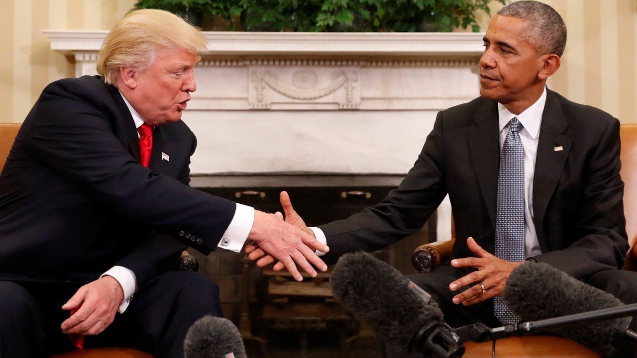 Obama hosted President-elect Trump for a cordial meeting