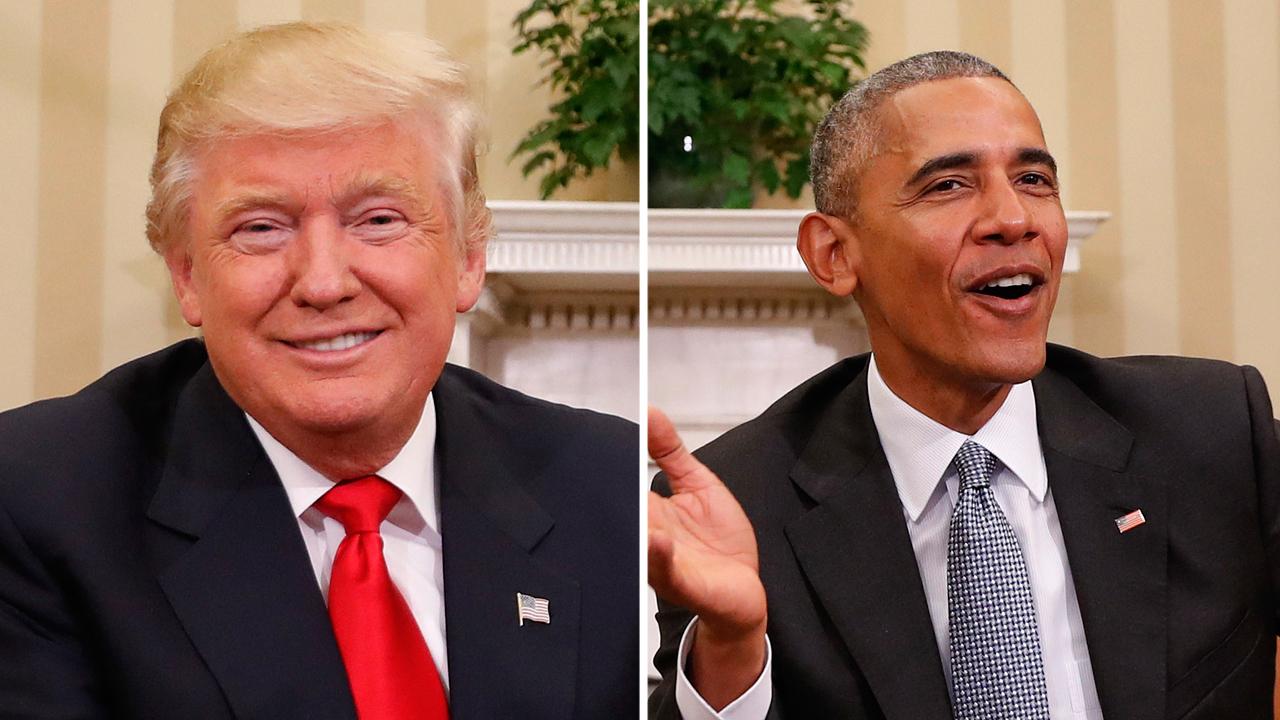 Trump talks policies, challenges with Obama in WH meeting