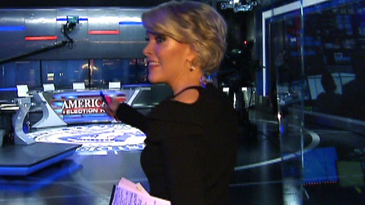 Behind the scenes with Megyn Kelly on election night
