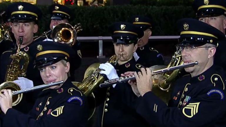 The Army Field Band performs for Veterans Day 