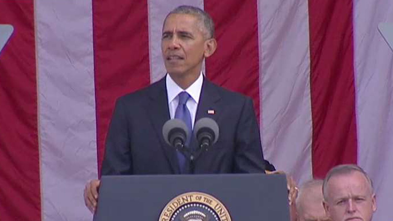 President Obama commemorates Veterans Day