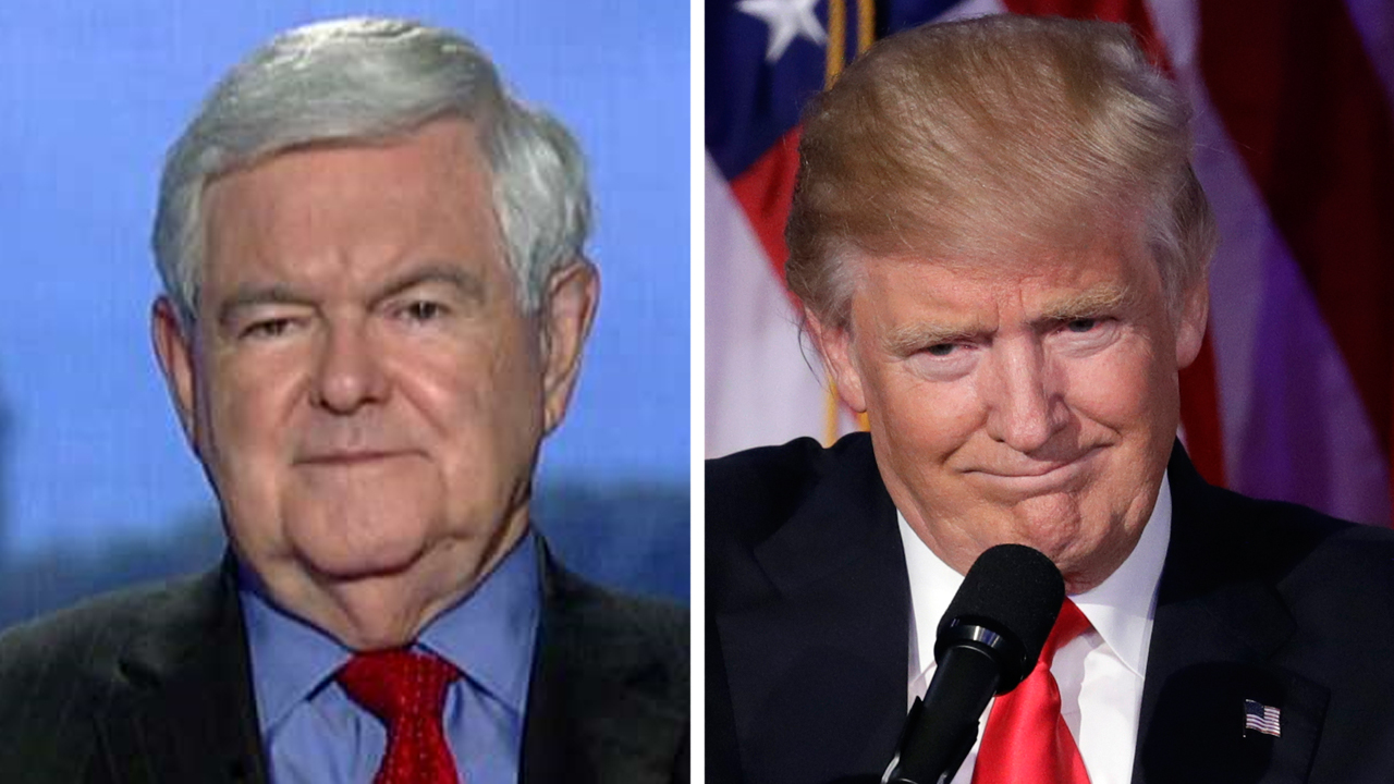 Newt Gingrich On Trump's Campaign Win, Possible Cabinet Role | Fox News ...