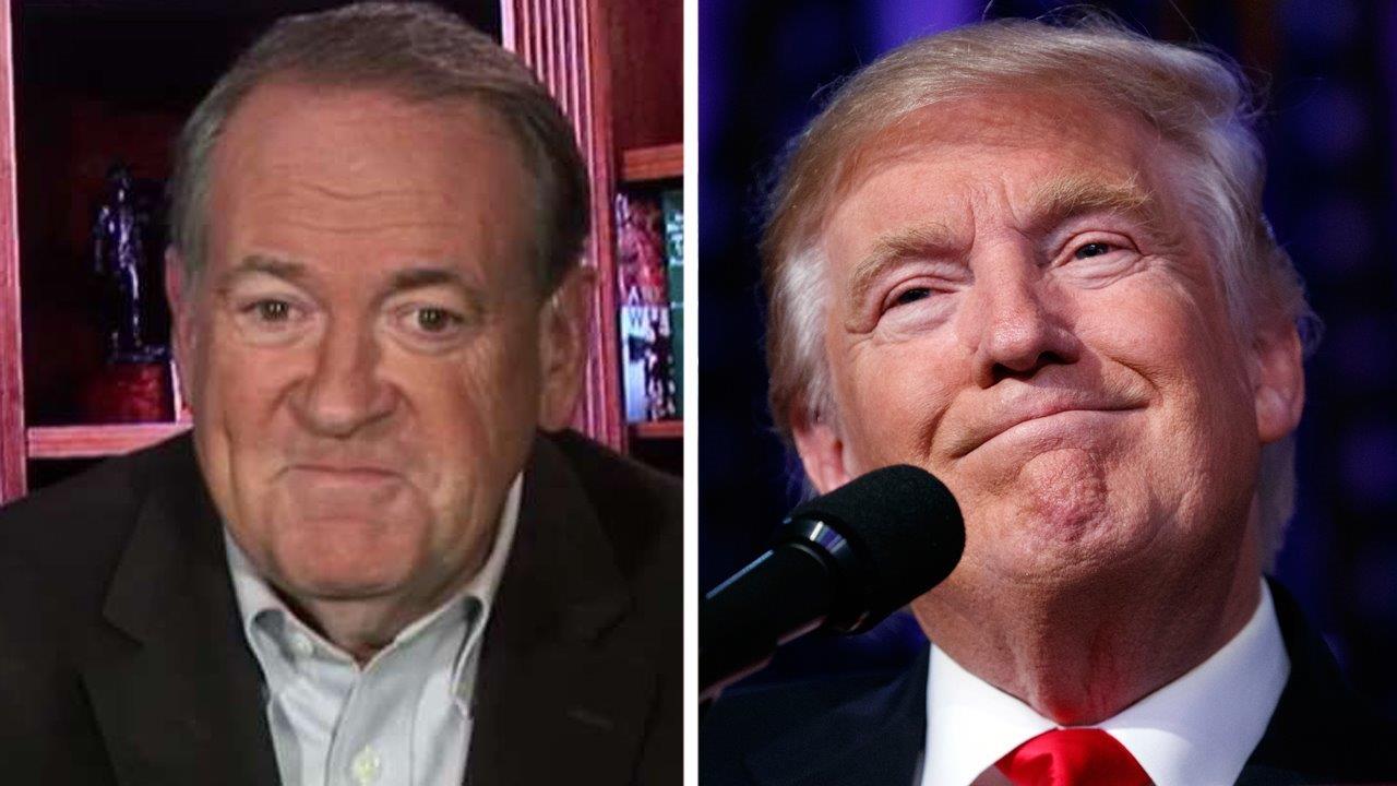 Mike Huckabee: I'm proud of Trump's pro-life stance