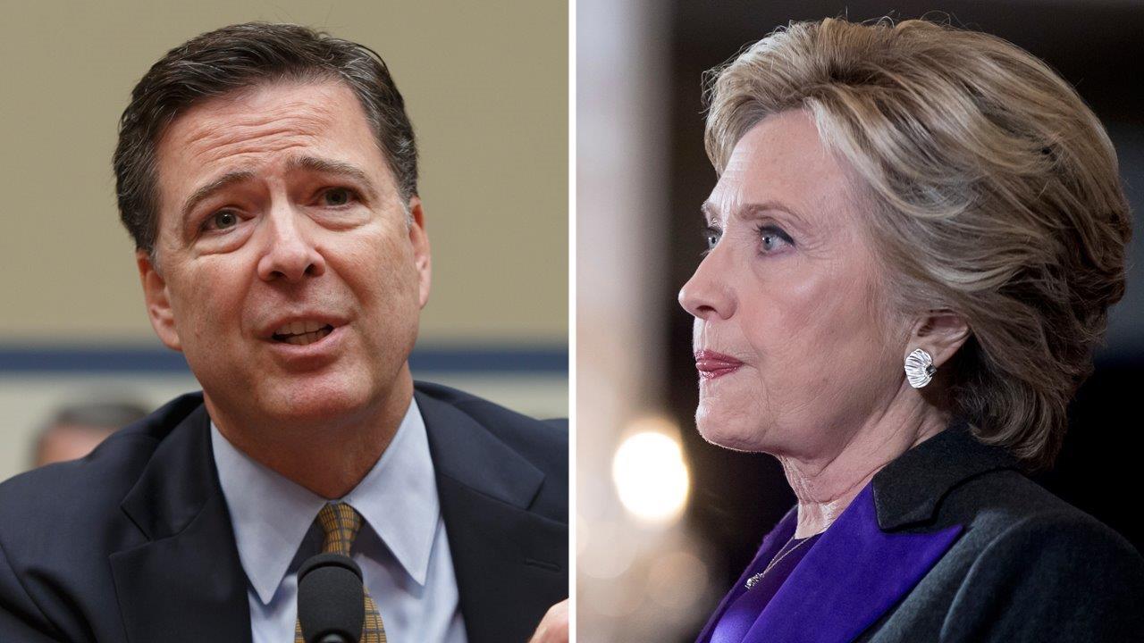 Is Comey or Hillary herself to blame for election loss?