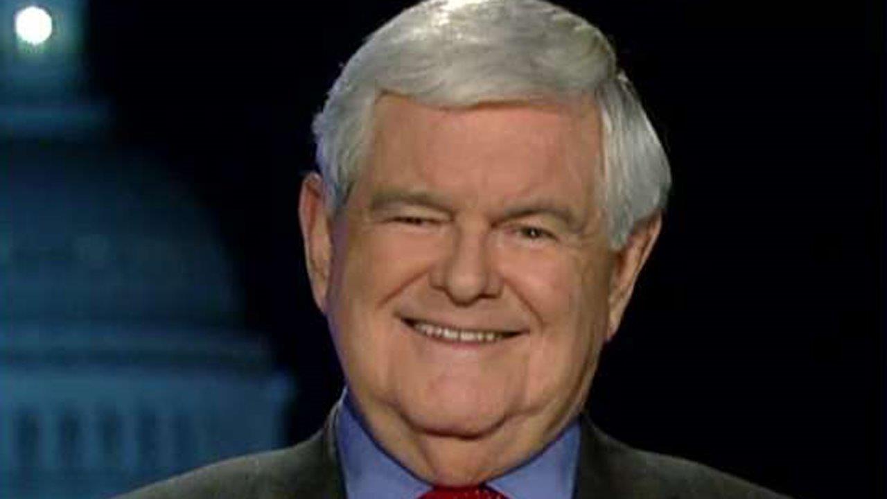 Newt Gingrich blasts critics of Trump's White House staff