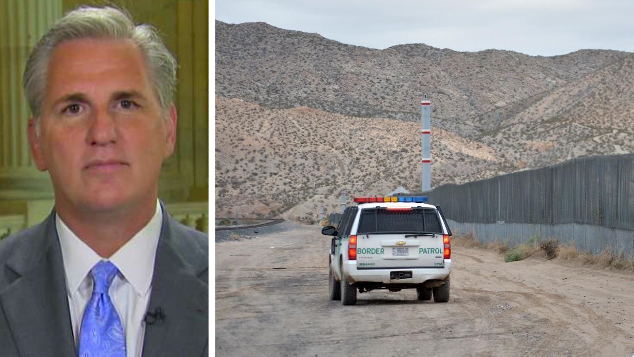 Rep McCarthy: First thing we have to do is secure our border