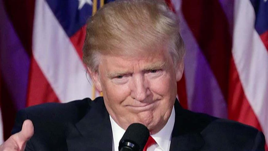 President-elect Trump denies transition turmoil rumors
