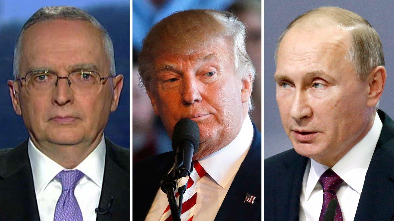 Ralph Peters 'very worried' by Trump's 'blind spot' on Putin
