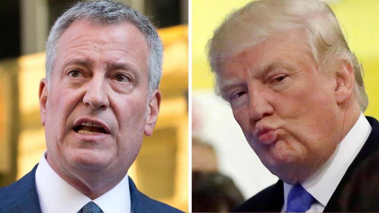 De Blasio to Trump: NYC will protect illegal immigrants