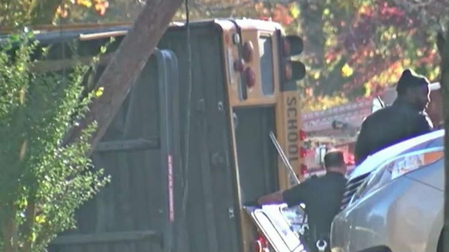 School bus crash leaves 6 dead, 23 injured in Tennessee