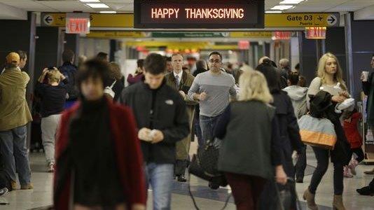 AAA: Thanksgiving travel will hit a nine-year high