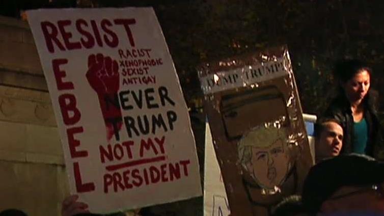 Anti-Trump protests continue across the country 