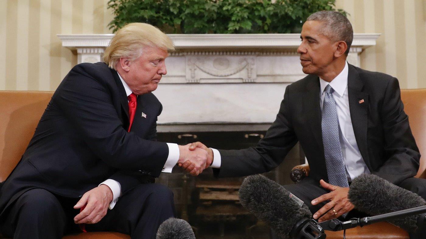 Will Barack Obama be a thorn in President Trump's side?