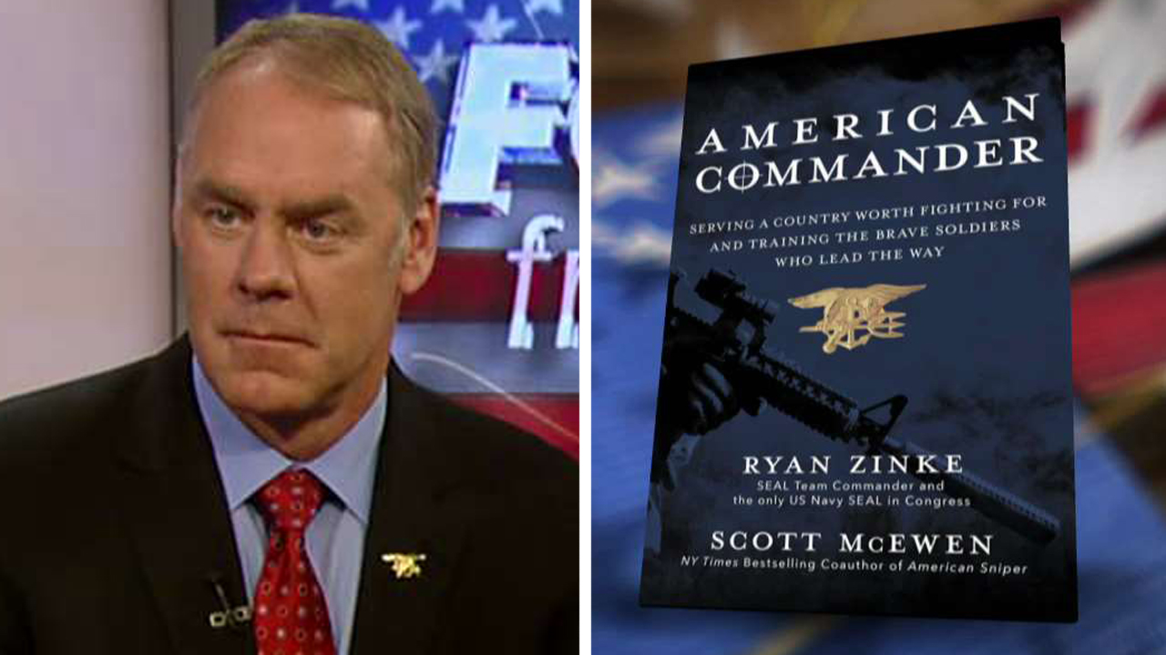 Rep. Zinke opens up about being an elite Navy SEAL commander