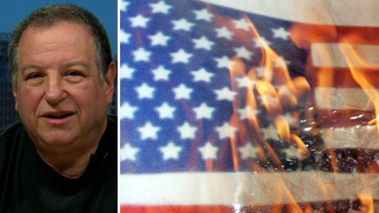 Advocate: Sometimes circumstances justify burning US flag