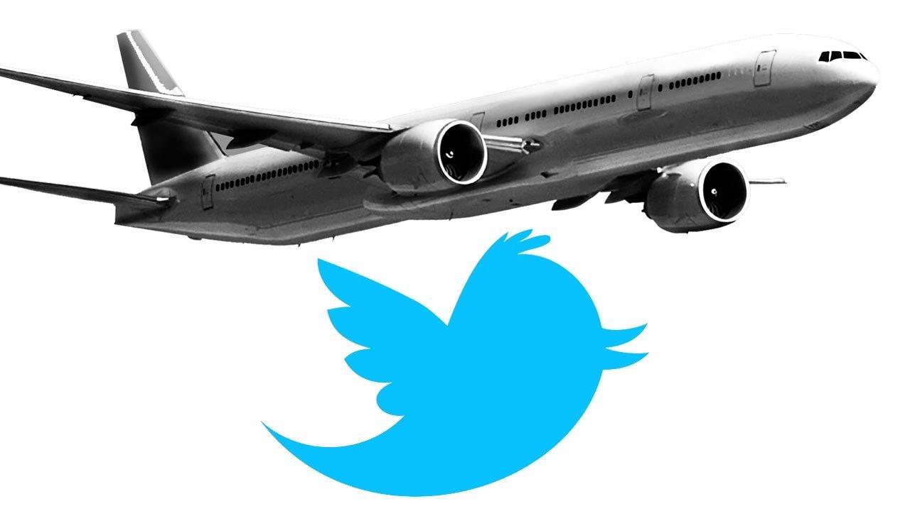 Halftime Report: Airplane tweets