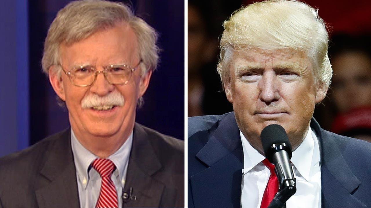 Trump's foreign policy vs Bolton's world view