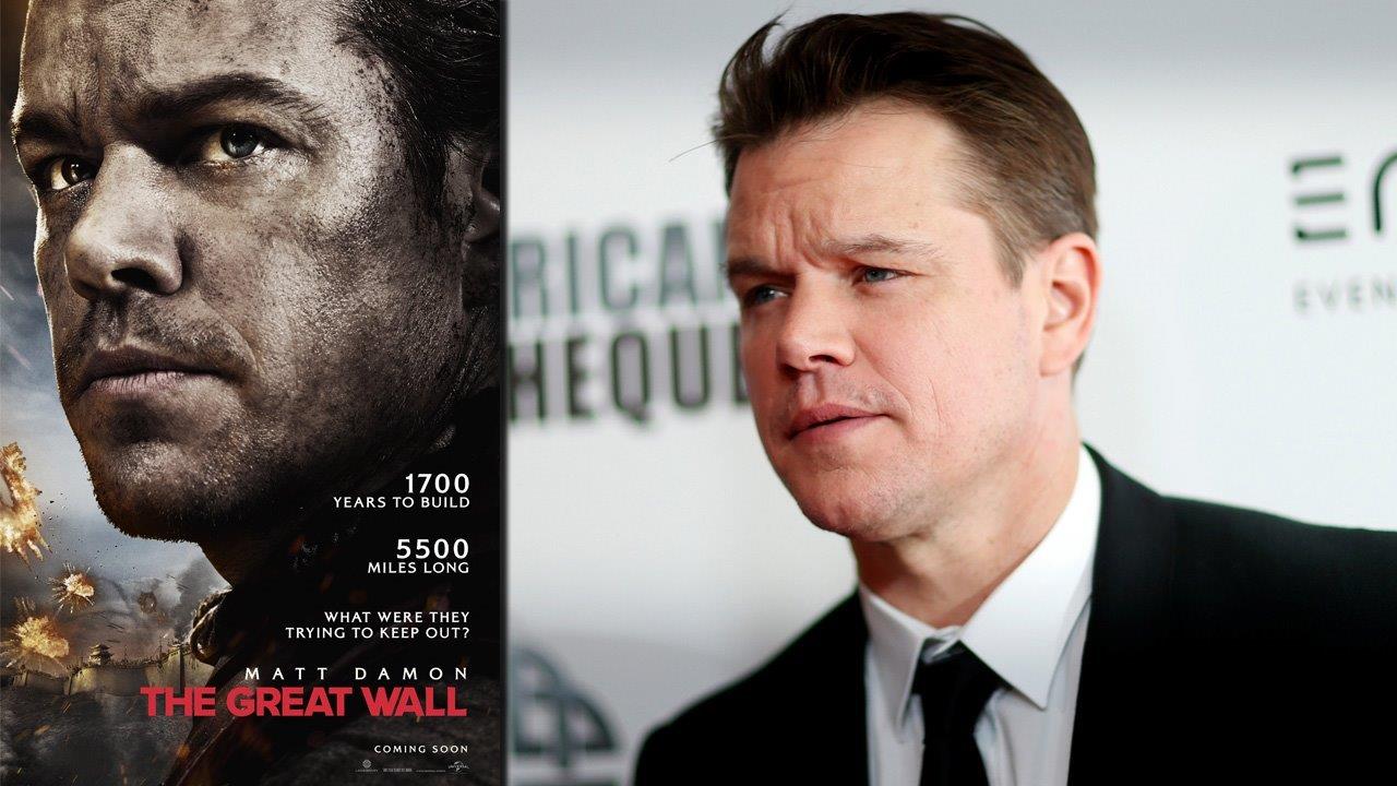 Matt Damon defends role in 'The Great Wall'