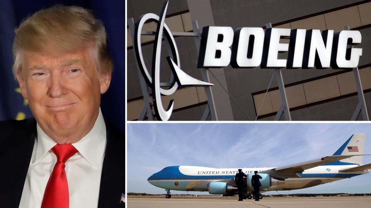 Boeing responds to Trump attack on Air Force One price tag