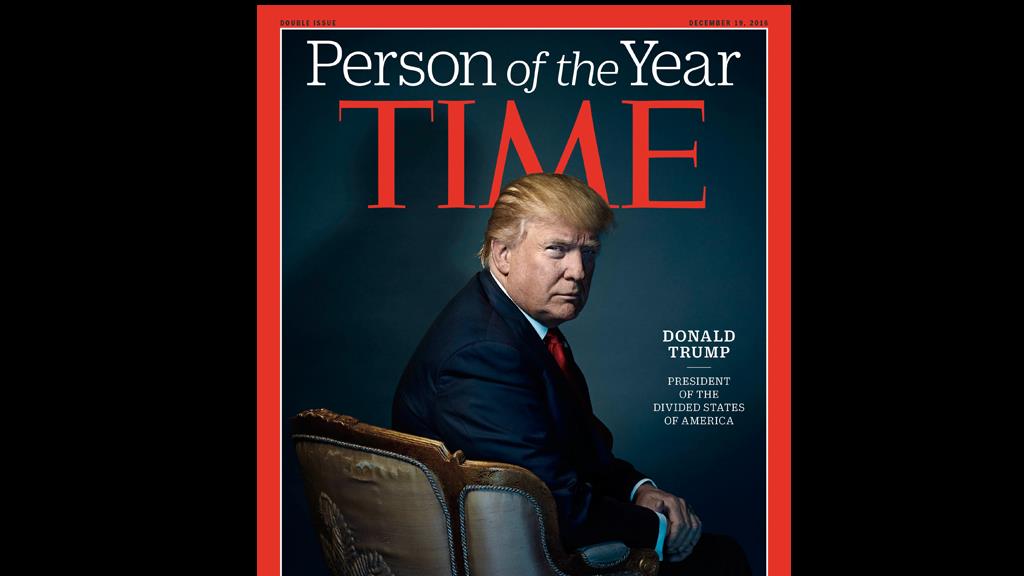 TIME Magazine chooses Donald Trump as 'Person of the Year'