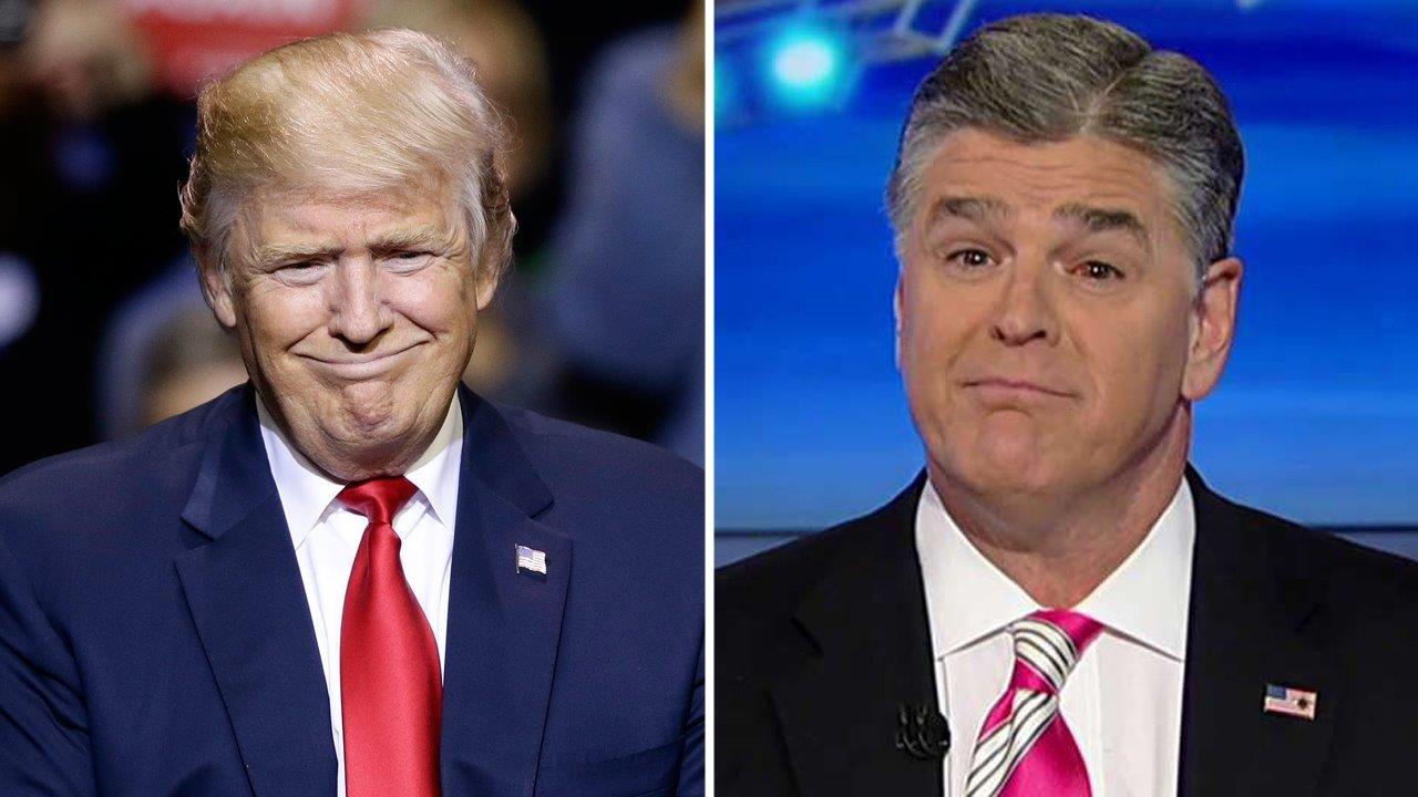 Hannity to Trump: If you want a real friend in DC, get a dog